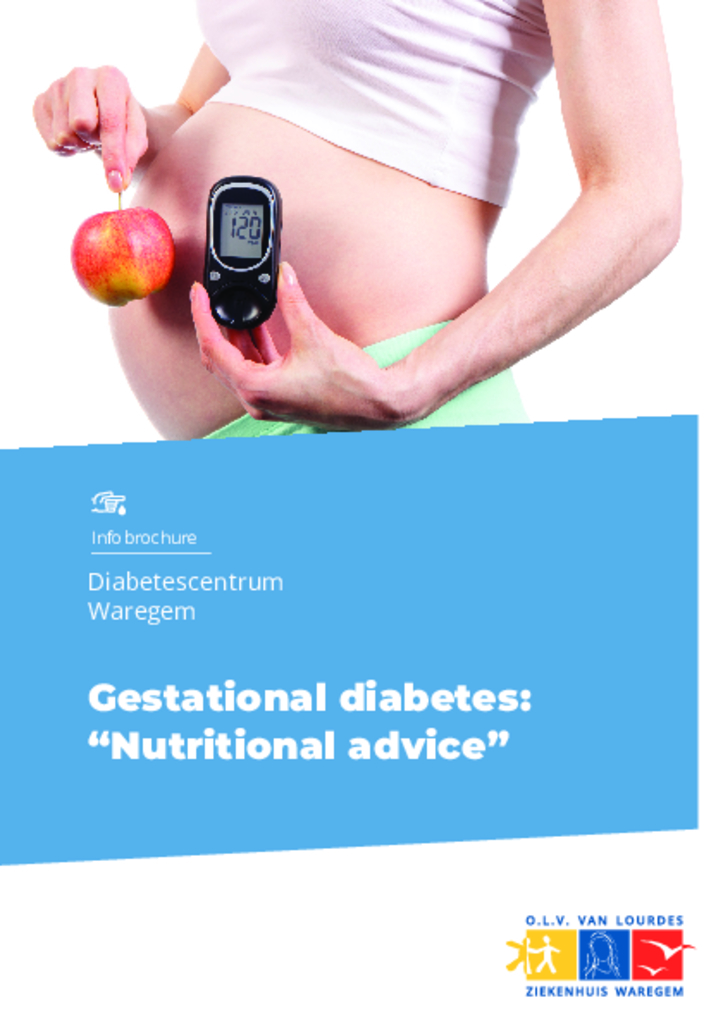 Gestational diabetes: nutritional advice