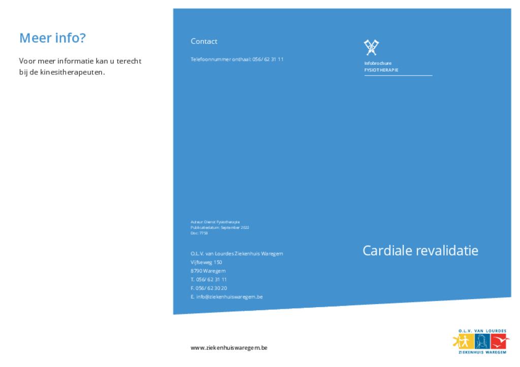 Cardiale revalidatie