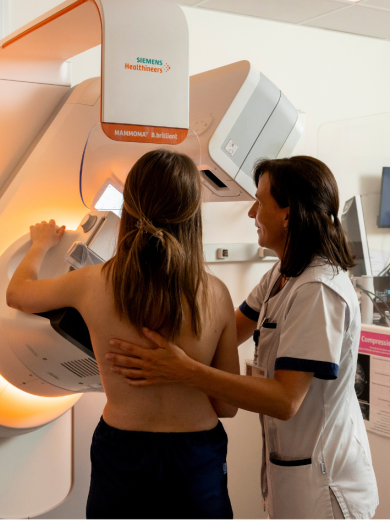 foto borstkliniek mammografie