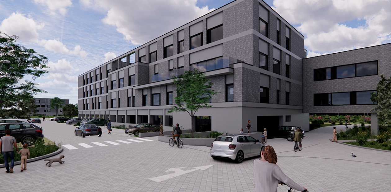 voorkant nieuwbouw foto