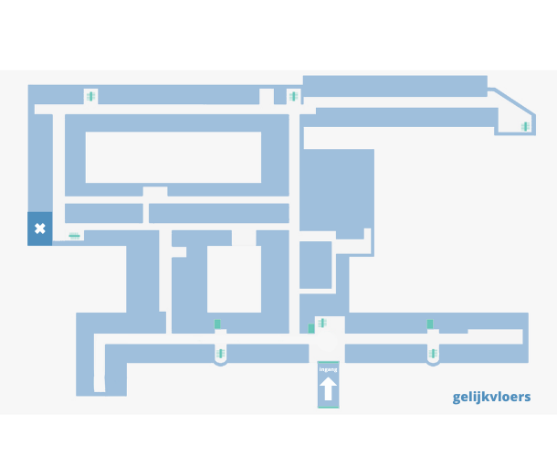 plattegrond diabetescentrum