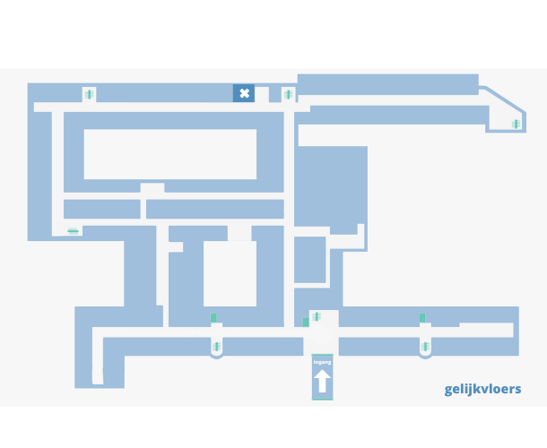 plattegrond secretariaat pediatrie